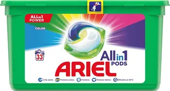 Tableta na praní Ariel All in 1 Color Gelové tablety na praní 33 ks