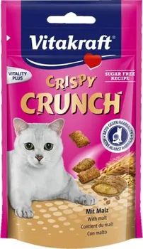 Pamlsek pro kočku Vitakraft Cat Crispy Crunch sladové 60 g