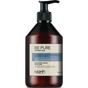Vlasová regenerace Niamh Be Pure Detox Mask 500ml - maska na mastné vlasy