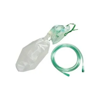 Inhalátor ALFA - RESCUE Maska 10 ks kyslíková s koncentračním sáčkem pro dospělé