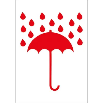 Walteco Chránit před vlhkem, 70x100mm, samolepka Množství: 1 ks