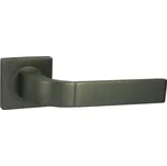 Walteco Klika BRENN, rozeta se zámkem PZ, hranatá, titan