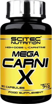 Spalovač tuku Scitec Nutrition Mega Carni X 60 cps.