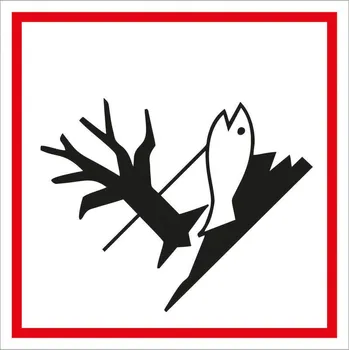 Walteco Symbol GHS 09 – NEBEZPEČÍ 100x100mm, samolepka Množství: 1 ks