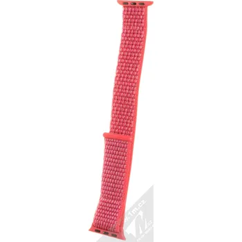 Řemínek na hodinky Tactical 533 látkový řemínek pro Apple Watch 1/2/3/4/5/6/7/8/SE, 38/40/41mm, růžová 2449309