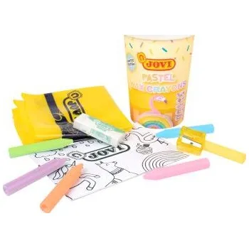 Kresba JOVI Pastel - Dárková sada - voskovky mini sada 10 ks