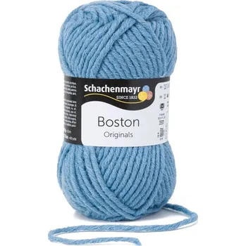 Příze Schachenmayr Boston Originals 155 Modrá Denim (Příze Boston Originals 155 Taubenblau)
