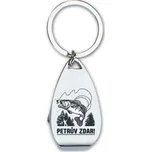 Klíčenka s otvírákem pro rybáře - Petrův zdar