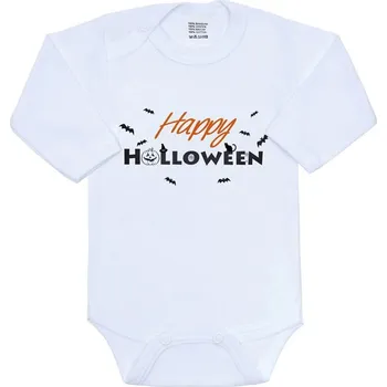 Body s potiskem New Baby Happy Halloween, vel. 74 (6-9m)