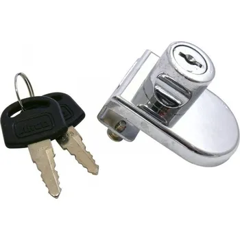 Nábytkové kování Zámek na sklo STAR A221-408 | Dveře a dveřní příslušenství Zámky Nábytkové zámky Cylindrické nábytkové zámky, schránkové zámky