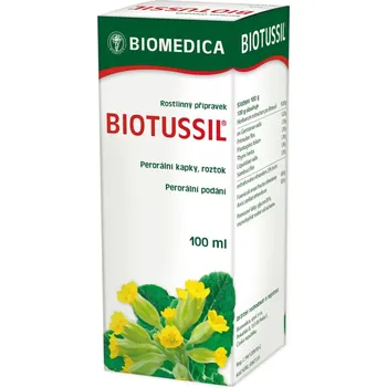 Lék na kašel, rýmu a nachlazení Biotussil 100 ml