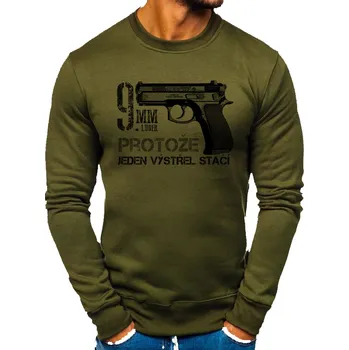 Pánská mikina STRIKER Mikina bez kapuce PISTOLE ČZ 75 Velikost: L