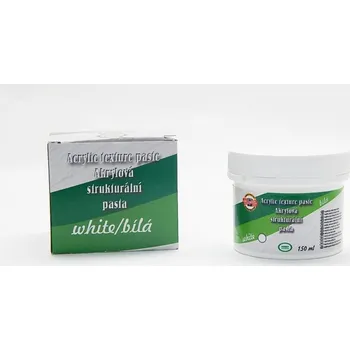Speciální výtvarná barva KOH-I-NOOR Pasta akrylová bílá 150 ml