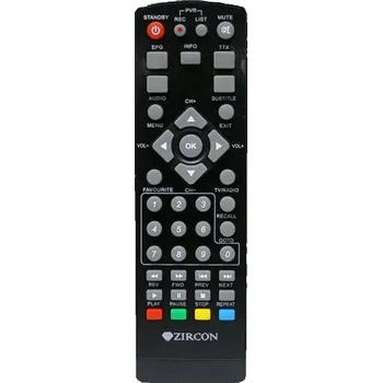 Dálkový ovladač ZIRCON T-HD - originální dálkový ovladač