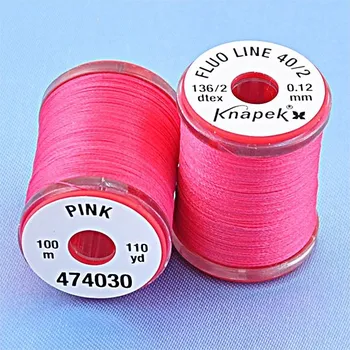 Knápek Fluo Line 40/2 Pink