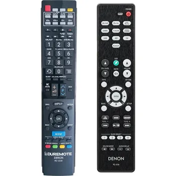 Dálkový ovladač DENON RC-1216 + ovládání TV (mini TV) - dálkový ovladač duplikát
