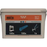 System Leveling Set aplikační kbelík 100/100/1 - 2,0 mm