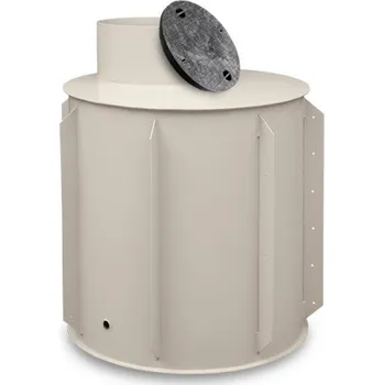 Vodoměrná plastová šachta k obetonování kruhová - typ VŠ 1 - TOP nádrže