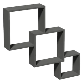 Gola sada DOMAX FIS 1 Sada polic ŠEDÁ (Čtvercový modul) - (1/bal)