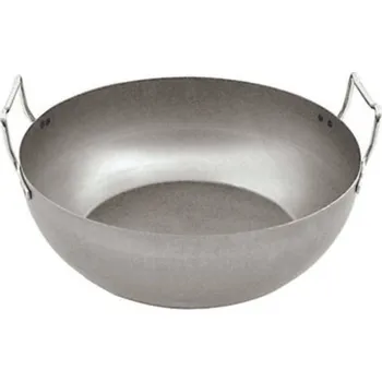 Pánev Sambonet Paderno Industrie PÁNEV FRITOVACÍ - ČERNÁ OCEL průměr 40 cm