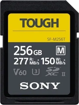 Paměťová karta Sony SDXC M Tough 256 GB Class 10 UHS-II U3 (SF-M256T)
