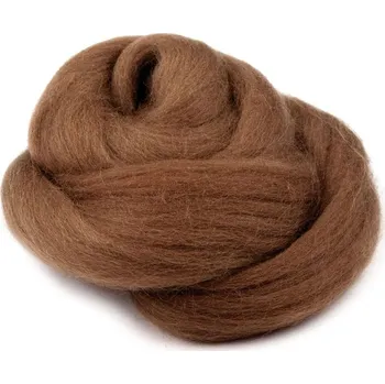 Ovčí rouno Inbio Ovčí rouno česané 730340/21 20 g hnědé