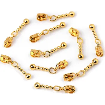 Galanterie Jezdec ke spirálovým zipům No 3, barva 4 žluté zlato