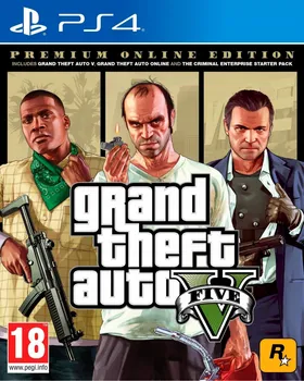 Hra pro PlayStation 4 Grand Theft Auto V Premium Online Edition PS4