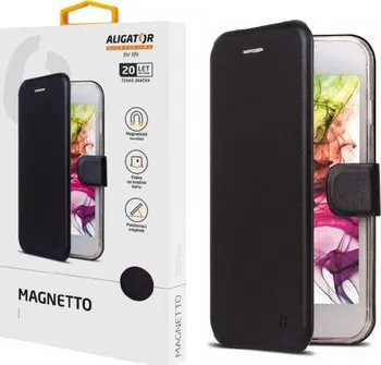 Pouzdro na mobilní telefon Aligator Magnetto Xiaomi Poco M3 černé