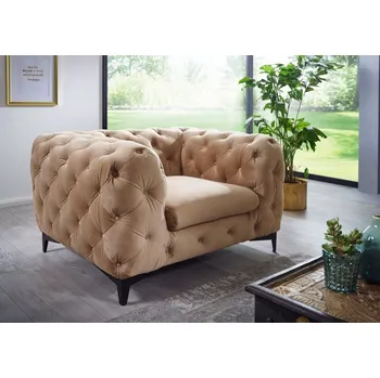 Křeslo Askont R Křeslo Chelsea 1M dark beige