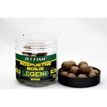 Boilies JET FISH ROZPUSTNÉ BOILIE LEGEND RANGE 250ML/24MM Příchuť: Biosquid