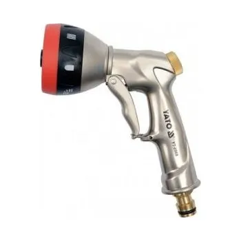 Postřikovač zahradní stříkací kropící pistole kovová mosazná sedm proudů.funkce	7