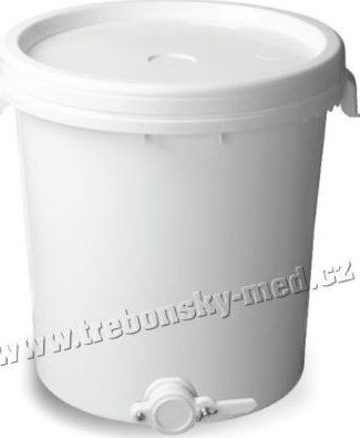 Nádoba na med se stáčecím ventilem 30 L
