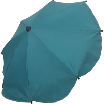 Slunečník na kočárek - tyrkysový