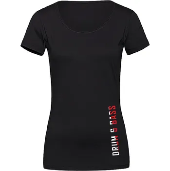 Dámské tričko Dámské tričko DRUM & BASS Break Velikost: 3XL, Barevnost motivu: Bílo-červená