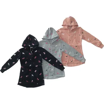 Dívčí mikina S&D DÍVČÍ MIKINA TEPLÁ "PONY" Barva: šedá, Velikost: 116