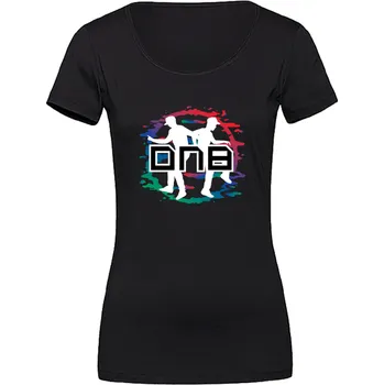 Dámské tričko Dámské tričko DNB DANCERS Velikost: 3XL, Barva: Černá