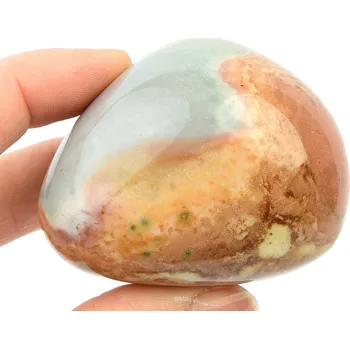 Přírodní kámen Jaspis pestrý hladký kámen (182g)