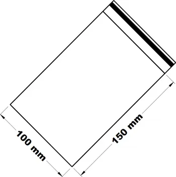 Sáček na potraviny Sáček rychlozavírací 10 x 15 cm 100 kusů