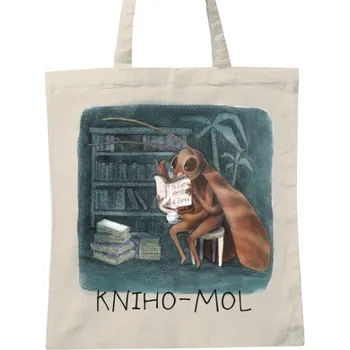 Nákupní taška Nákupní taška unisex s potiskem Kniho-mol