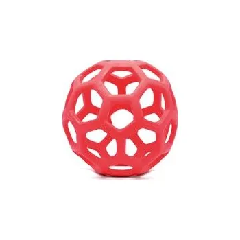 Hračka pro psa Record hračka pro psa děrovaný míč 13,5 cm guma červená
