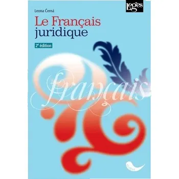 Le Français juridique Kniha