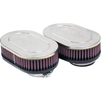 Motodíl K&N 2-1/8"DUAL,4X6.25"OD,1.75"H (2 PER BOX)