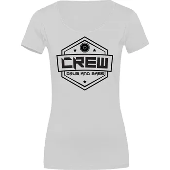 Dámské tričko DNB tričko dámské "Crew" Velikost: 3XL, Barva: Bílá