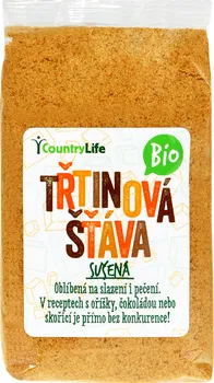 Cukr Country Life Bio Třtinová šťáva sušená 250 g