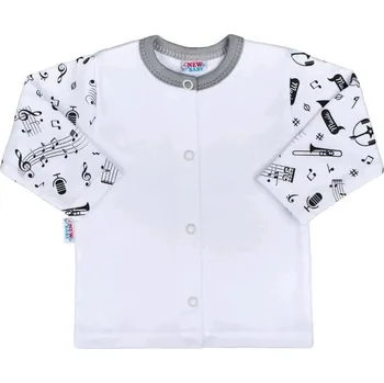 Kojenecká bunda Kojenecký bavlněný kabátek New Baby Music, vel. 68 (4-6m)