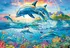 Puzzle Trefl Rodina delfínů 1500 dílků