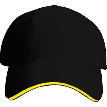Kšiltovka Xfer Čepice Turned sandwich Xfer, baseballová C4-BLYE UNI Černá/žlutá