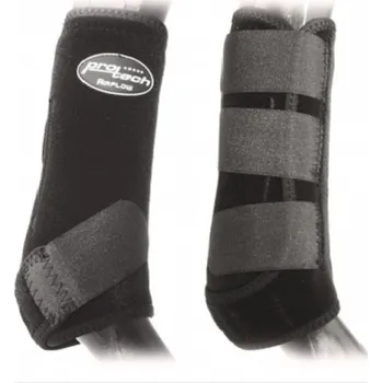 Koňské kamaše Chrániče Protech Airflow přední černé Velikost: L