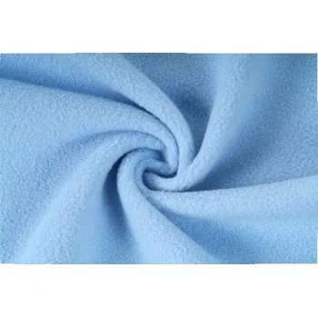 Fleece, micropolar světle modrá, látky, metráž